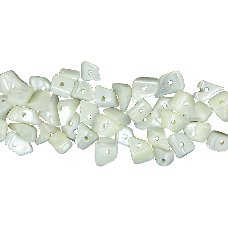 BTC_2 - SHELL BEAD - TROCHUS CHUNKS 4*10MM (100+ PIECES) - OCEAN SHELL STUDIOS