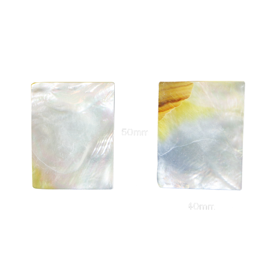 BWYRFGT40_2 - WMOP WY - RECTANGLE - FLAT, GROUND BACK, TUMBLED POLISHED - OCEAN SHELL STUDIOS