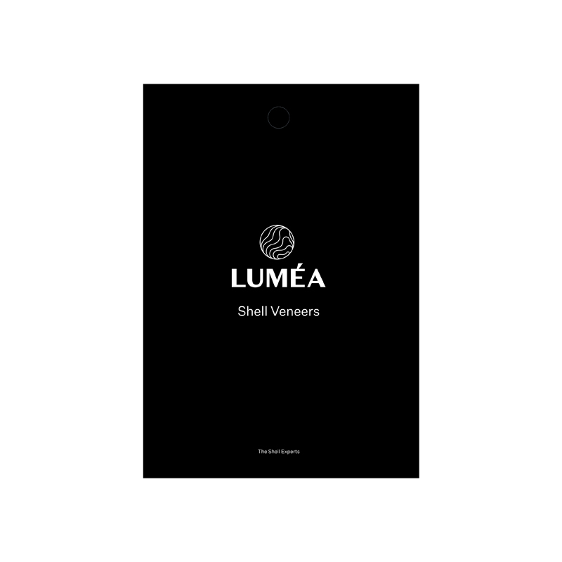 LUMEA-BROCH - LUMEA - SHELL VENEER BROCHURE - OCEAN SHELL STUDIOS