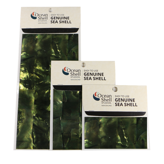 LWPP50P - RETAIL READY - SHELL VENEER COATED - WMOP CATS EYE - OCEAN SHELL STUDIOS