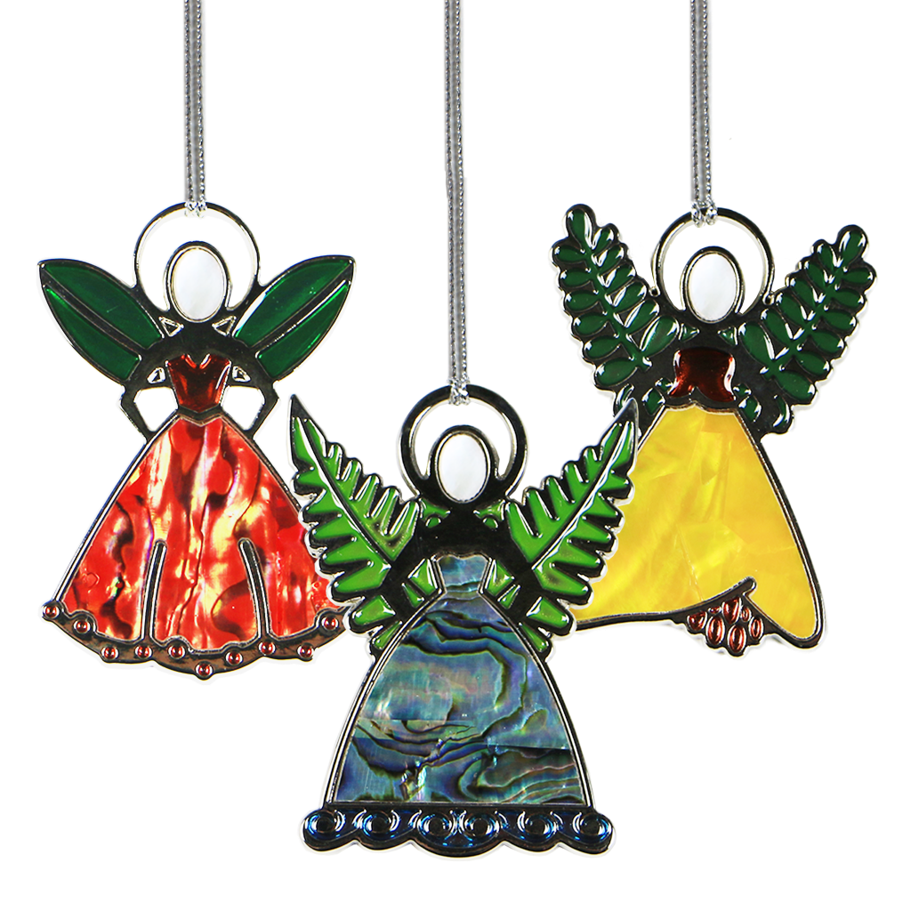Metal_Decorations_Fairy_Set_1 - FRIENDSHIP FAIRIES - TRIO - OCEAN SHELL STUDIOS