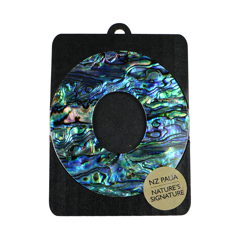 NPN0 - 0 - ZERO PAUA VENEER NUMBERS - OCEAN SHELL STUDIOS