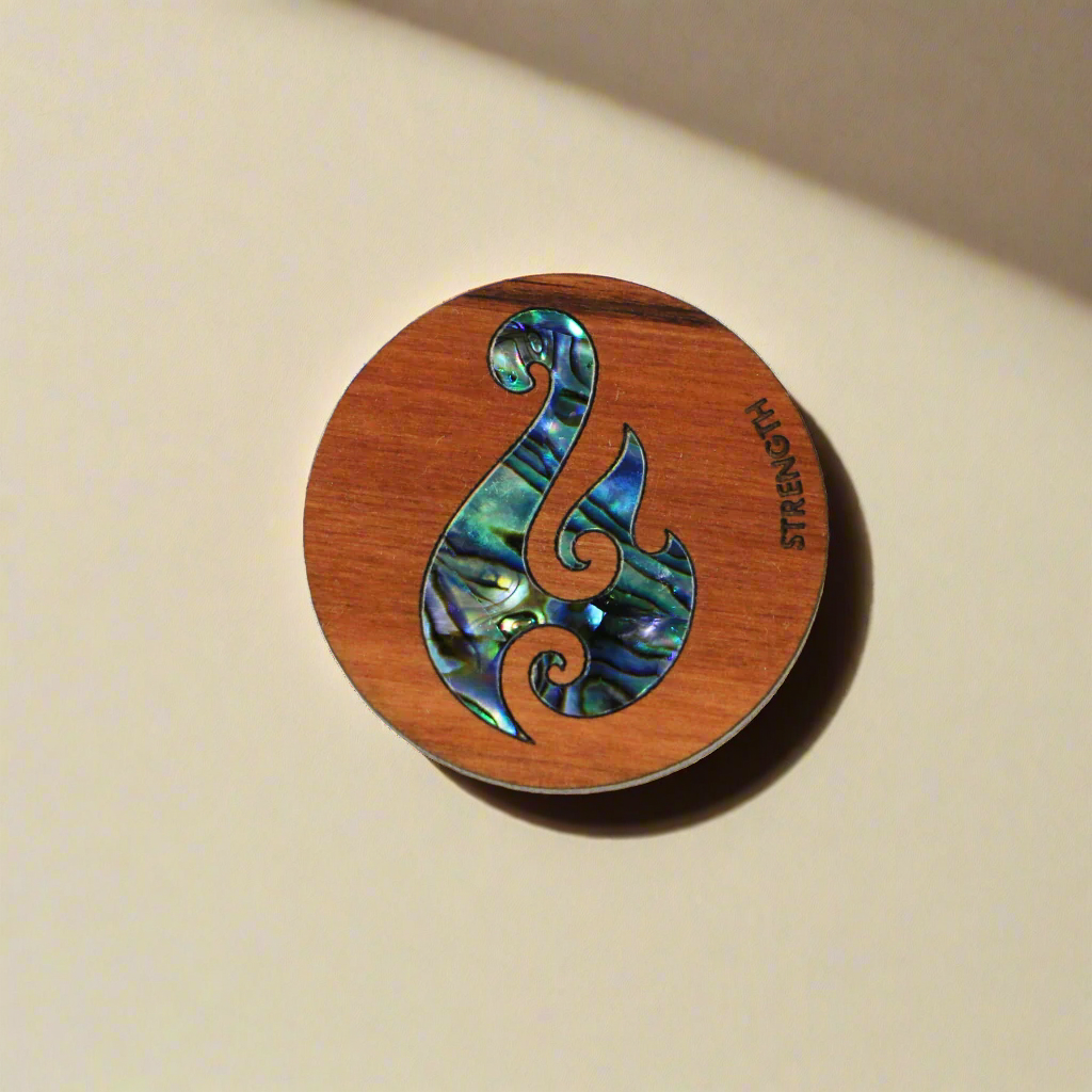 New-Magnets_0006_Layer-15 - Strength Hook PAUA RIMU MAGNET - OCEAN SHELL STUDIOS