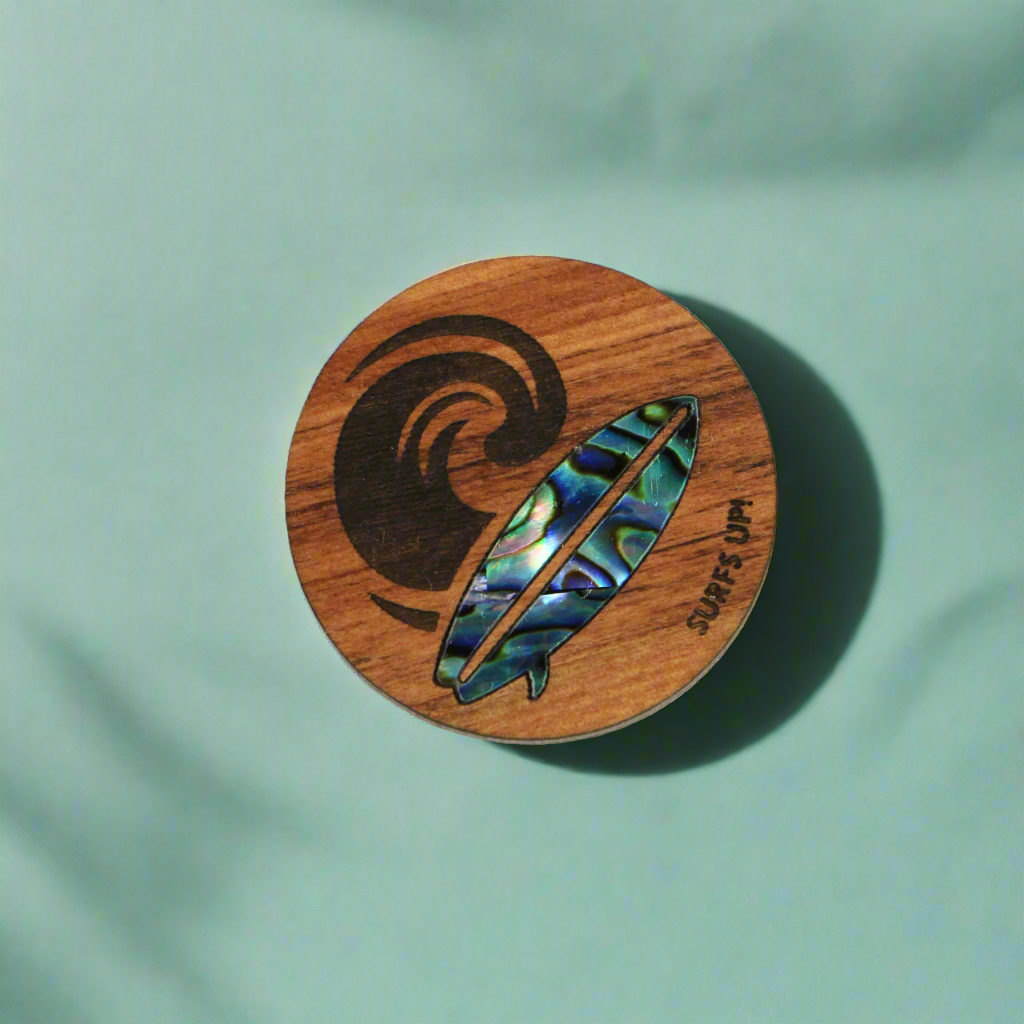 New-Magnets_0011_Layer-9 - Surf's Up PAUA RIMU MAGNET - OCEAN SHELL STUDIOS