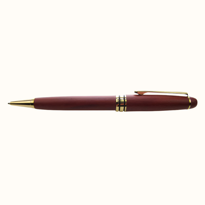 PB0101R - Rosewood Unboxed (Pen Only) WOODEN PENS - OCEAN SHELL STUDIOS