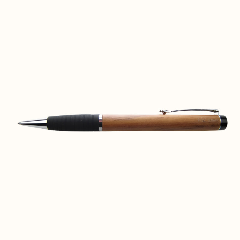 PB0803 - Rimu Black Twist Unboxed (Pen Only) WOODEN PENS - OCEAN SHELL STUDIOS
