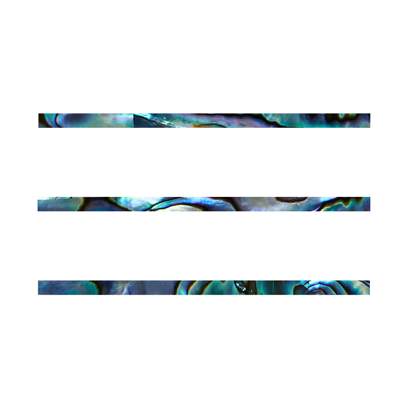SVT10 - 10x230mm (15pcs) SHAPE PAUA - STRIP - OCEAN SHELL STUDIOS