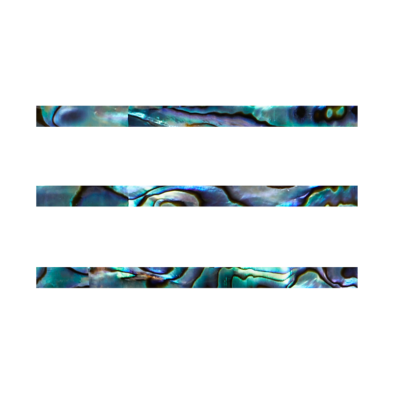 SVT15 - 15x230mm (5pcs) SHAPE PAUA - STRIP - OCEAN SHELL STUDIOS