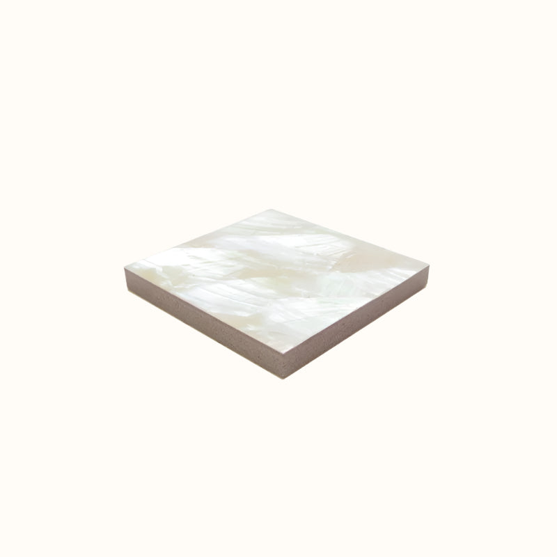 TAPI - 50mm x 50mm SHELL VENEER TILE ABALONE PEARL NATURAL - OCEAN SHELL STUDIOS