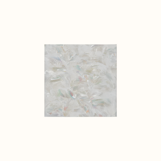 TFW200 - 200x200mm SHELL VENEER TILE FRESHWATER MOTHER OF PEARL - OCEAN SHELL STUDIOS