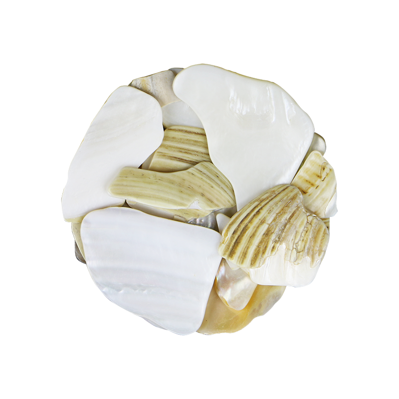 TFWSU - SHELL PIECES F/W MOP SATIN - OCEAN SHELL STUDIOS