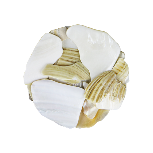 TFWSU - SHELL PIECES F/W MOP SATIN - OCEAN SHELL STUDIOS