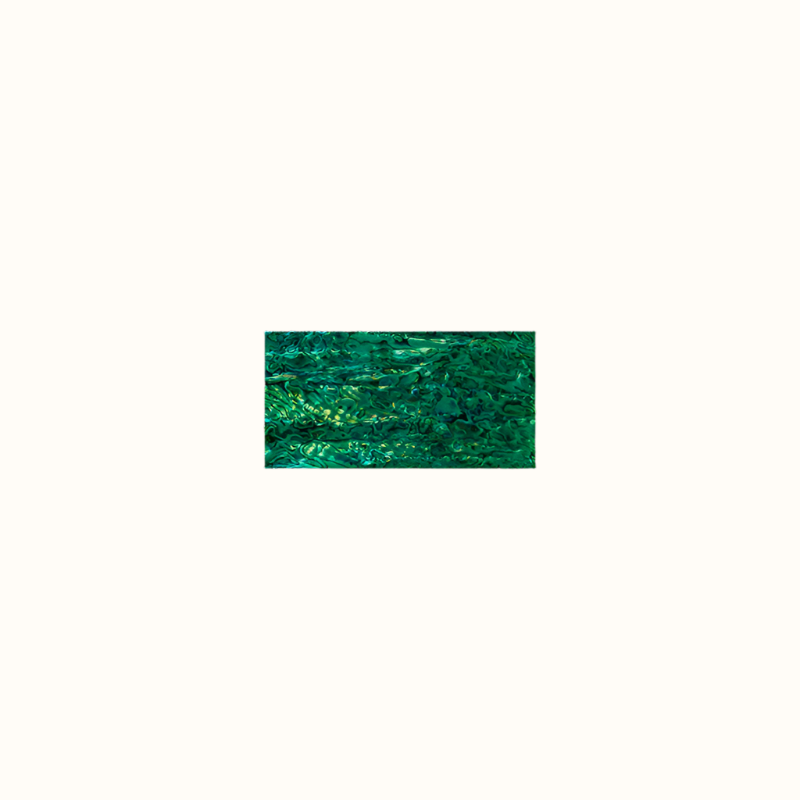 TG150 - 150x75mm SHELL VENEER TILE PAUA EMERALD GREEN - OCEAN SHELL STUDIOS