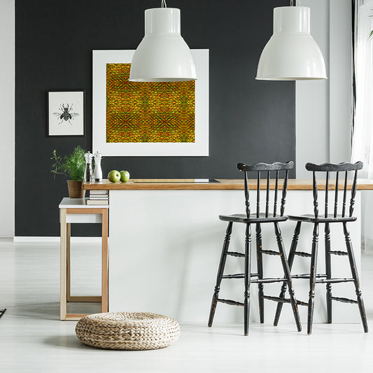 VCAOG200_2 - RETAIL READY - SHELL VENEER COATED - ABALONE PEARL OLD GOLD - OCEAN SHELL STUDIOS