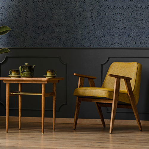 VCFDM200_2 - SHELL VENEER COATED - F/W MOP DARK MOSAIC - OCEAN SHELL STUDIOS