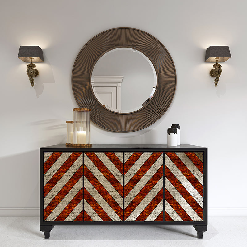 VCPCR200_2 - RETAIL READY - SHELL VENEER COATED - PAUA COPPER RED - OCEAN SHELL STUDIOS