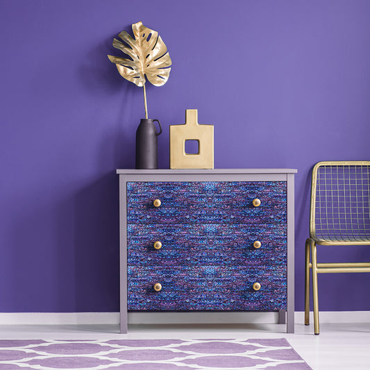 VCPRP200_2 - RETAIL READY SHELL VENEER COATED - PAUA ROYAL PURPLE - OCEAN SHELL STUDIOS