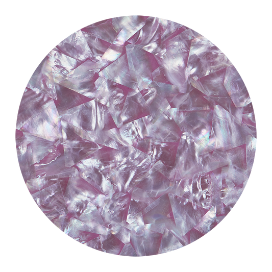 VCWAP200 - RETAIL READY - SHELL VENEER COATED - WMOP AMETHYST PURPLE - OCEAN SHELL STUDIOS
