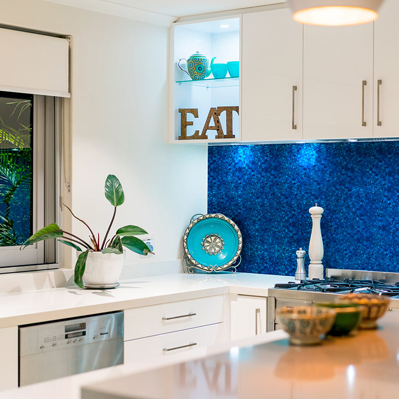 VCWCB200_2 - SHELL VENEER COATED - WMOP COBALT BLUE - OCEAN SHELL STUDIOS