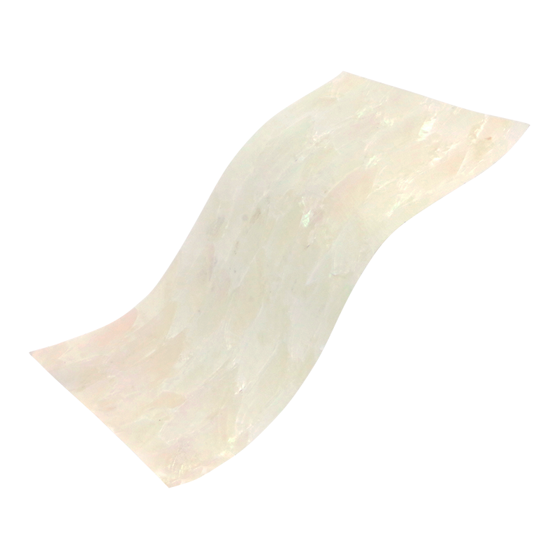 VFAN230_2 - SHELL VENEER FLEXIBLE UNCOATED - ABALONE PEARL NATURAL - OCEAN SHELL STUDIOS