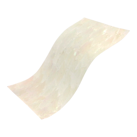 VFAN230_2 - SHELL VENEER FLEXIBLE UNCOATED - ABALONE PEARL NATURAL - OCEAN SHELL STUDIOS