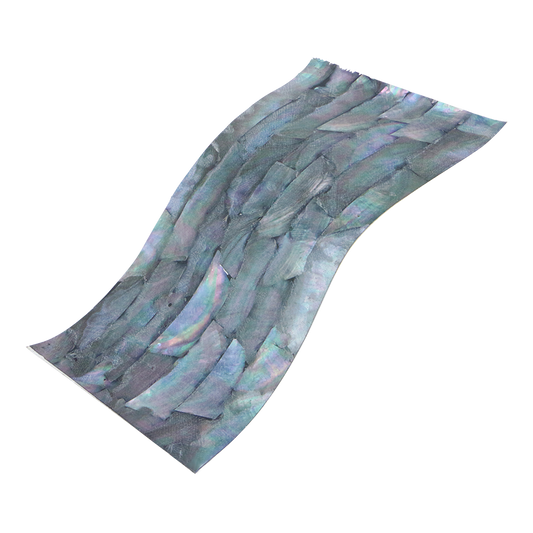 VFBS230_2 - SHELL VENEER FLEXIBLE UNCOATED - BMOP STRIP - OCEAN SHELL STUDIOS