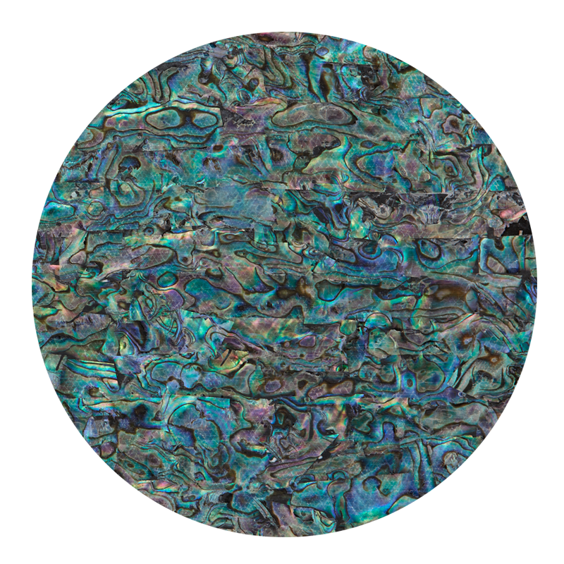 VFPN230 - SHELL VENEER FLEXIBLE UNCOATED - PAUA - OCEAN SHELL STUDIOS