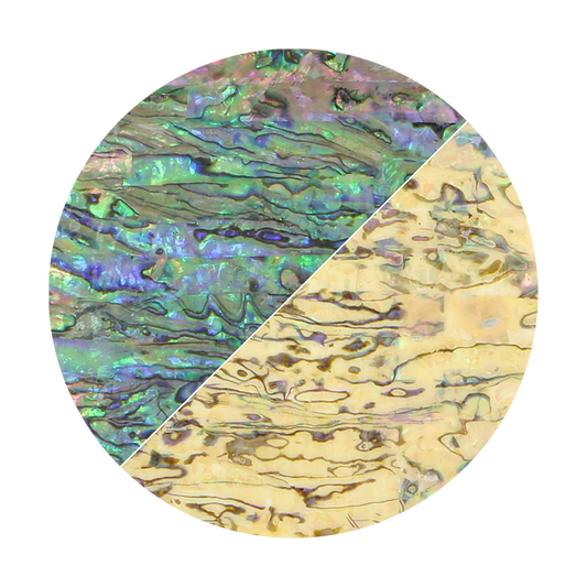 VUPL205_2 - SHELL VENEER UNCOATED - PAUA LIGHT - OCEAN SHELL STUDIOS