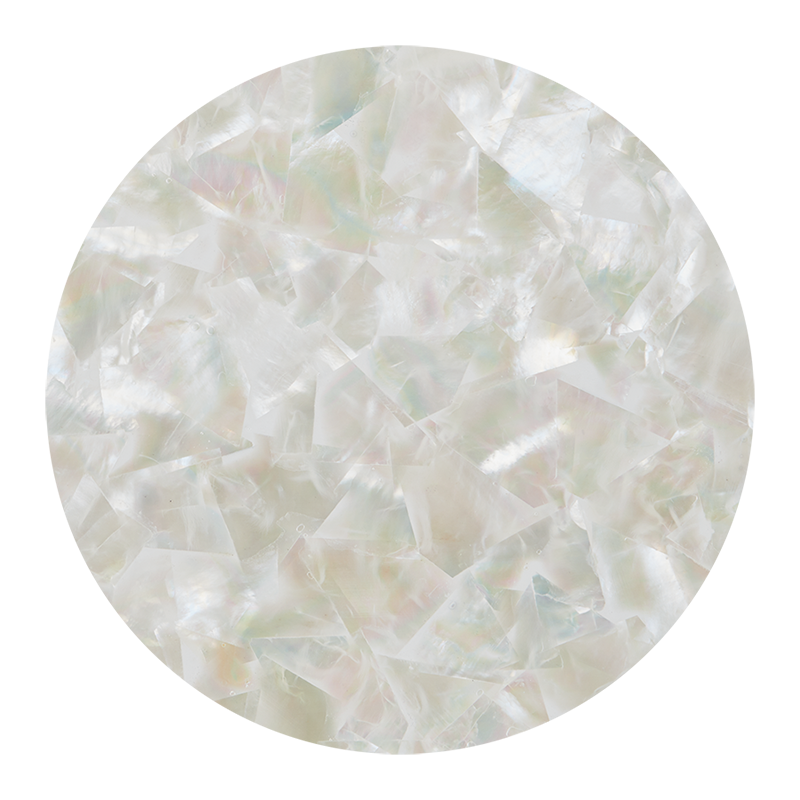 White MOP Veneer Coated