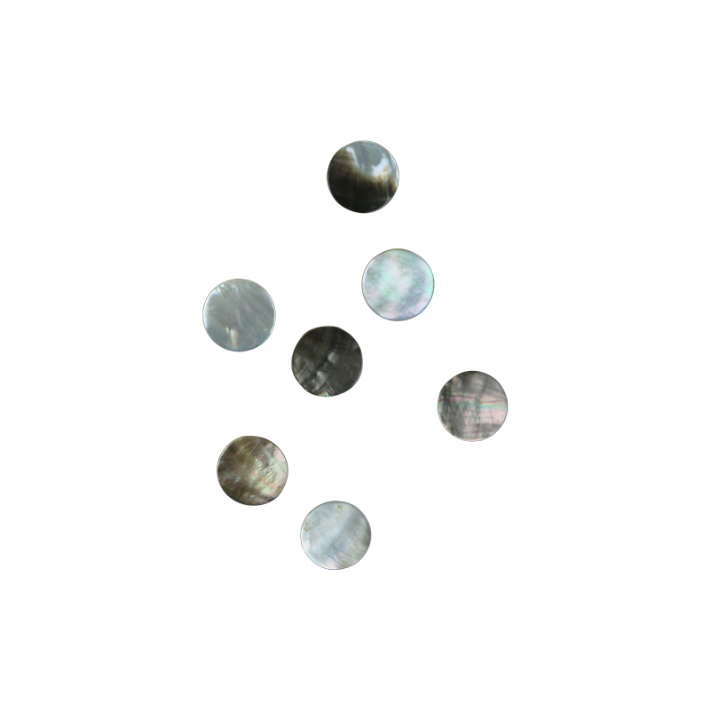 BBCCCT25 - BMOP - CIRCLE - NATURAL CURVE, CLEAN BACK, TUMBLED POLISHED - OCEAN SHELL STUDIOS