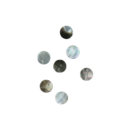 BBCCCT25 - BMOP - CIRCLE - NATURAL CURVE, CLEAN BACK, TUMBLED POLISHED - OCEAN SHELL STUDIOS