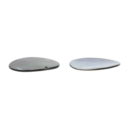 BBCDCCT40_3 - BMOP - CIRCLE DRILLED - NATURAL CURVE, CLEAN BACK, TUMBLED POLISHED - OCEAN SHELL STUDIOS
