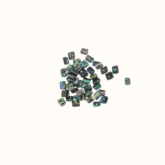 BPC_40176ef0-020c-4bdd-9e28-9d44301dcf77 - SHELL BEAD - PAUA CHUNK - 8*10MM (48PCS) - OCEAN SHELL STUDIOS