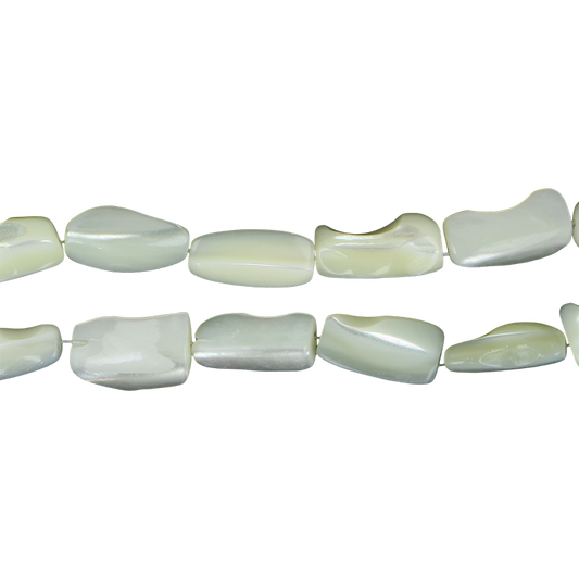 BTF_2 - SHELL BEAD - TROCHUS FREEFORM - LARGE 20MM (25PCS) - OCEAN SHELL STUDIOS