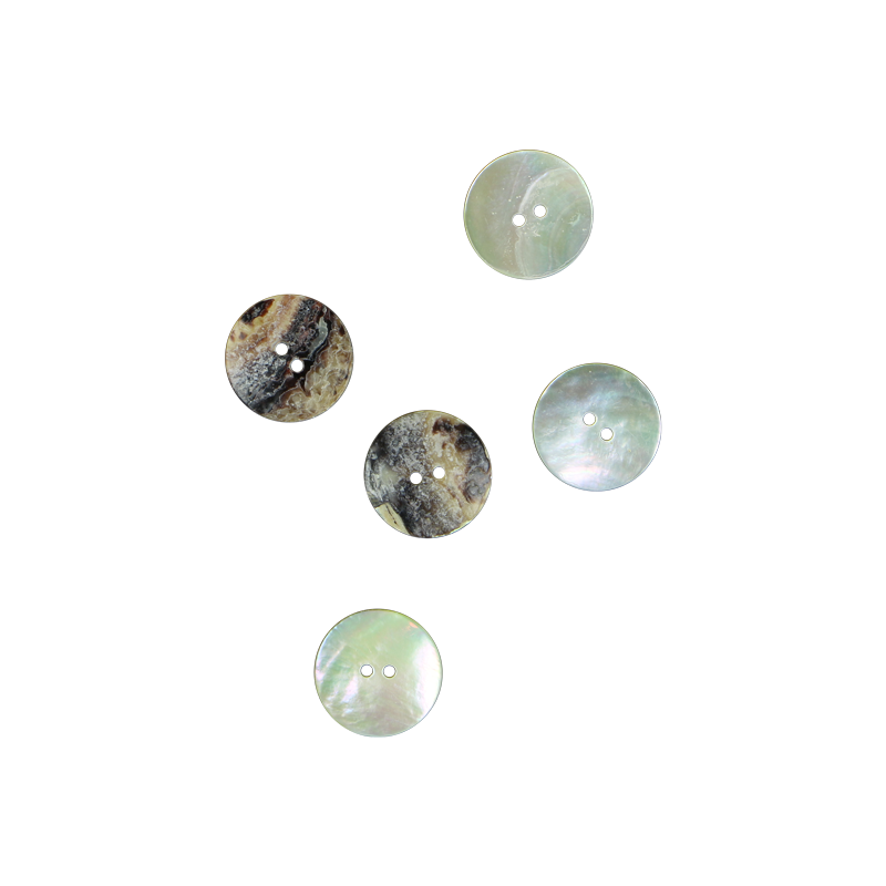 BUA22.5G - 22.5mm [36L] (12pcs) BUTTON AGOYA - OCEAN SHELL STUDIOS