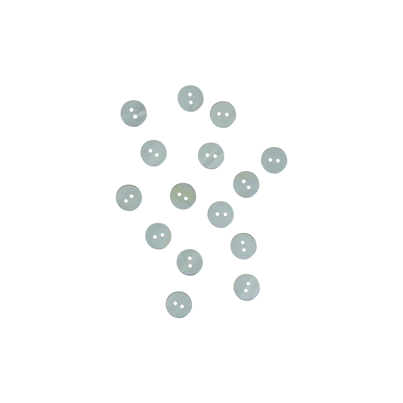 BUFW11.25G - 11.25mm [18L] (12pcs) BUTTON FRESHWATER PEARL - OCEAN SHELL STUDIOS