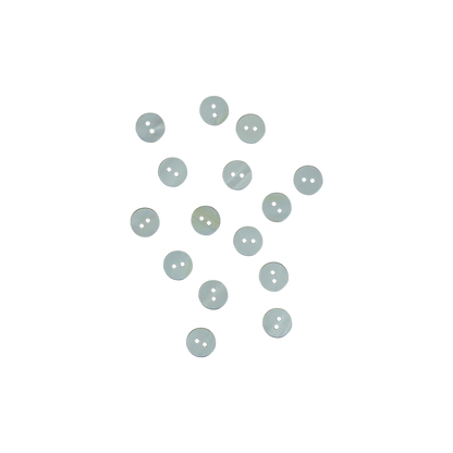 BUFW11.25G - 11.25mm [18L] (12pcs) BUTTON FRESHWATER PEARL - OCEAN SHELL STUDIOS