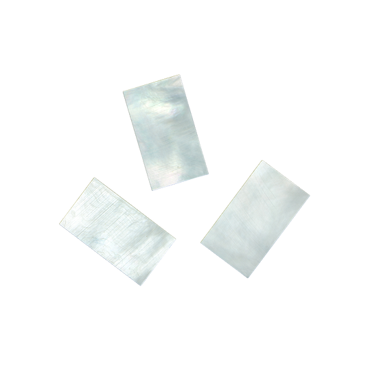 BWRFCN20-1.5 - WMOP WW - RECTANGLE - FLAT, CLEAN BACK, NOT POLISHED - OCEAN SHELL STUDIOS