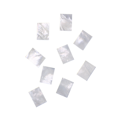 BWRFCN25-1.5 - WMOP WW - RECTANGLE - FLAT, CLEAN BACK, NOT POLISHED - OCEAN SHELL STUDIOS