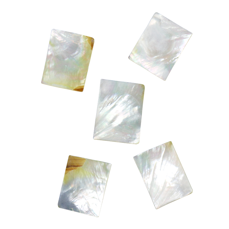 BWYRFGT40 - WMOP WY - RECTANGLE - FLAT, GROUND BACK, TUMBLED POLISHED - OCEAN SHELL STUDIOS