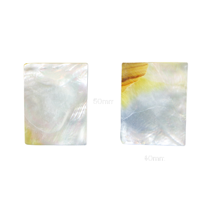 BWYRFGT40_2 - WMOP WY - RECTANGLE - FLAT, GROUND BACK, TUMBLED POLISHED - OCEAN SHELL STUDIOS