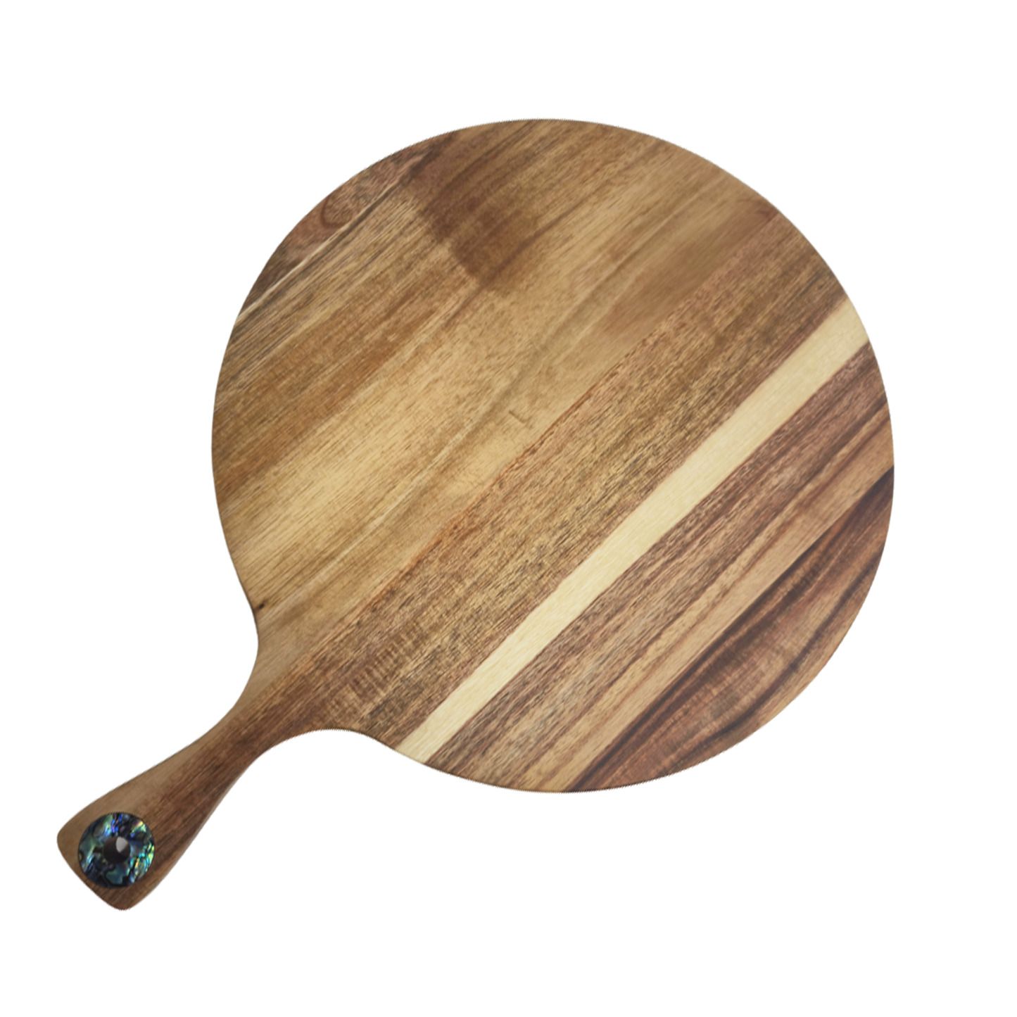 PAUA SERVING PADDLE - ROUND