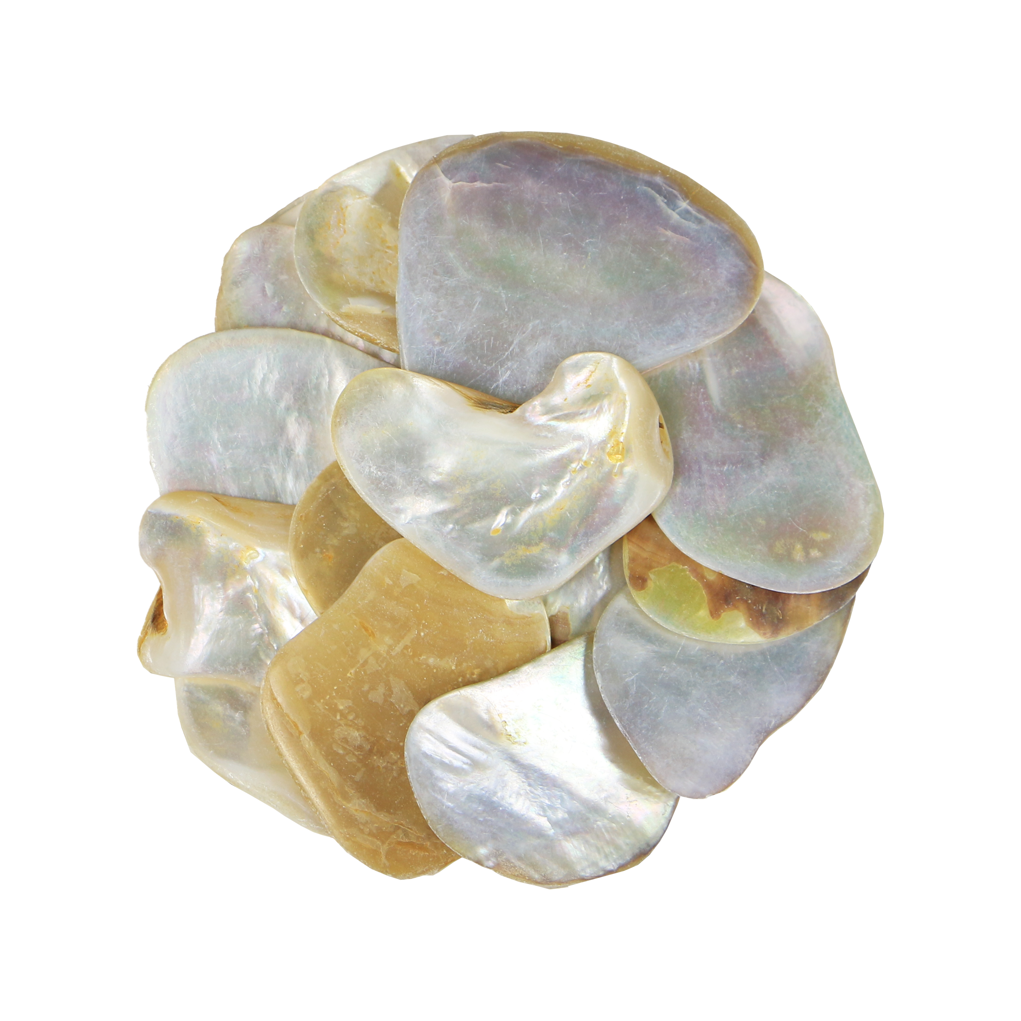 White MOP Satin Pieces | Large | Jewellery, Mosaics & Resin Crafting ...