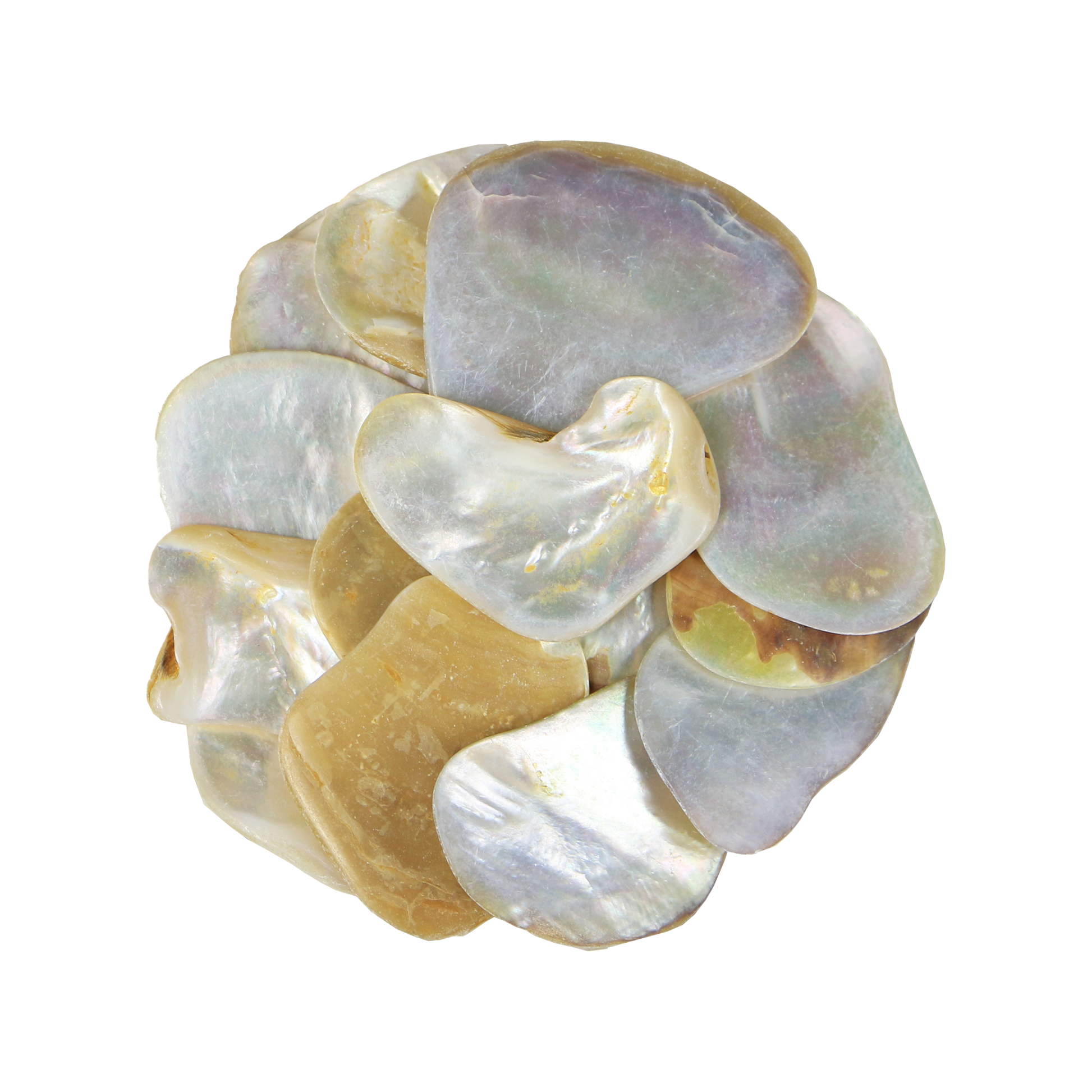 MOP_Large_Pieces - SHELL PIECES MOP SATIN LARGE - OCEAN SHELL STUDIOS