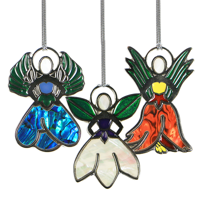 Metal_Decorations_Sets - FRIENDSHIP FAIRIES - TRIO - OCEAN SHELL STUDIOS