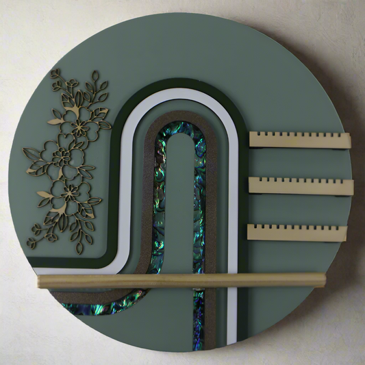 NJSRTG - Light Green JEWELLERY STAND - RETRO - OCEAN SHELL STUDIOS