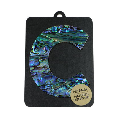NPNC - C PAUA VENEER NUMBERS - OCEAN SHELL STUDIOS