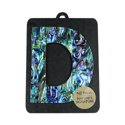 NPND - D PAUA VENEER NUMBERS - OCEAN SHELL STUDIOS