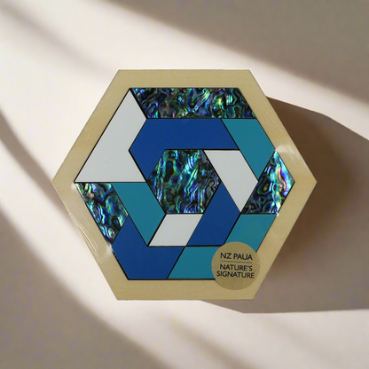NPP9 - Hexagon Colours PUZZLES - OCEAN SHELL STUDIOS