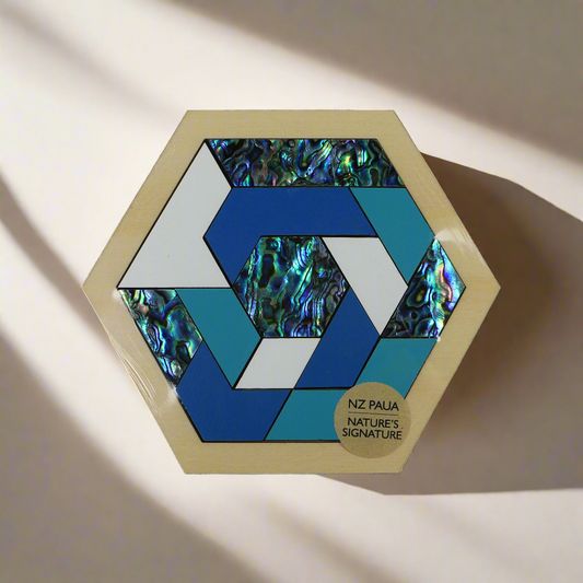 NPP9 - Hexagon Colours PUZZLES - OCEAN SHELL STUDIOS